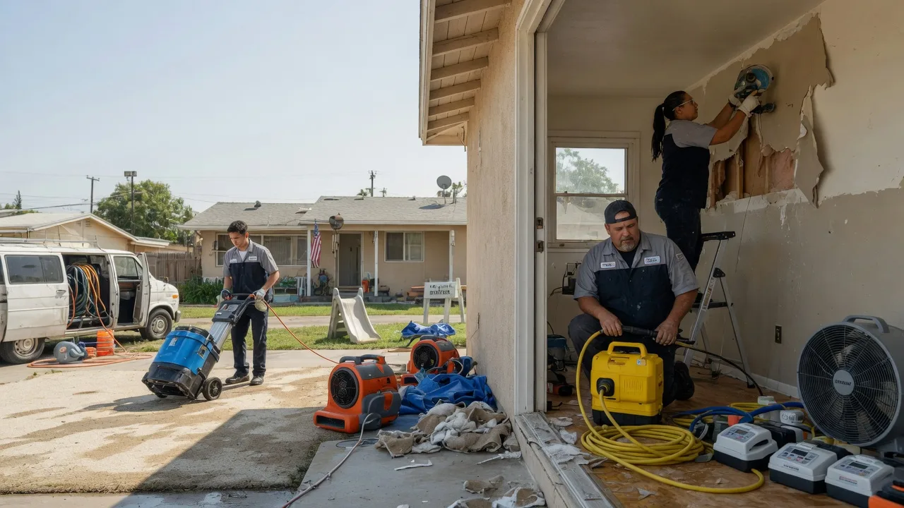 Water Damage Restoration in Beaumont, TX near me